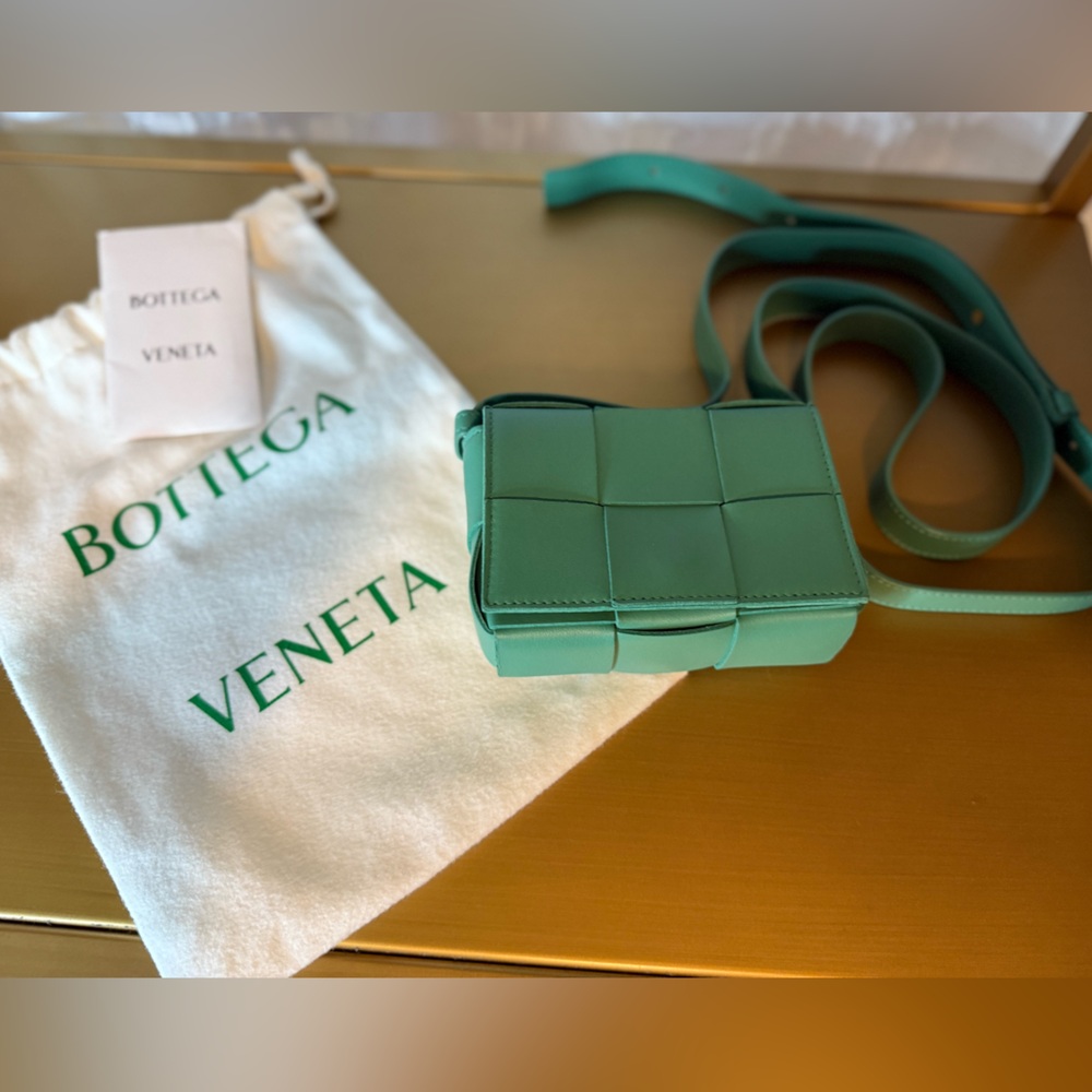 Bottega Veneta Green Crossbody Bag